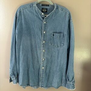 Vintage Dockers denim button down